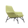 Chaise de loisirs de meubles de salon moderne avec repose-pied