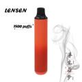 Lensen Hot Fume 추가 일회용 vape 펜 1500puffs