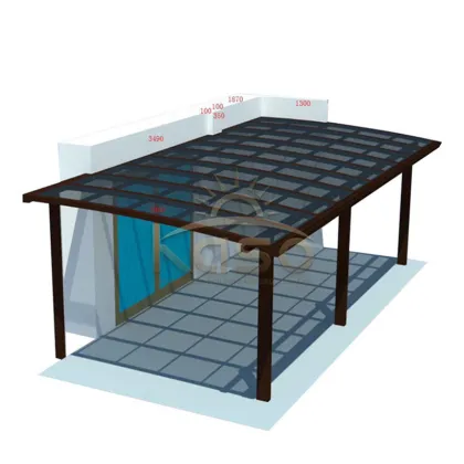 Canopy Rain Shade Sunshade Terrace Awning