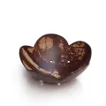 Ciotola in guscio di cocco naturale per caramelle e decorazioni