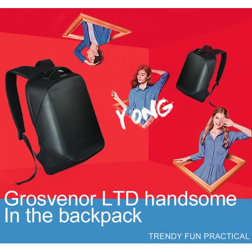3G Mobile Outdoor Dynamic Backpack Led Display