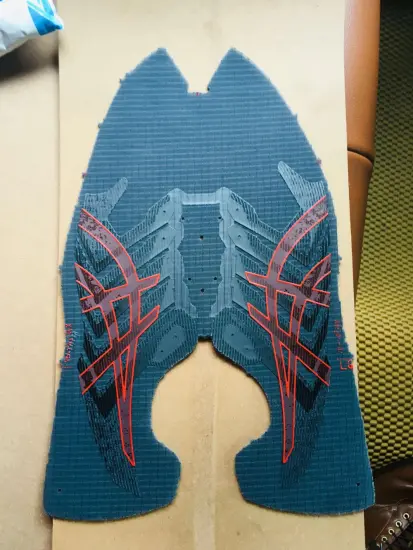 EVA Vamp 3D Screen Printing 012