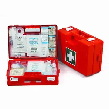 Medium First-aid Kit, Available for 11 to 20 Persons, No Metal Parts
