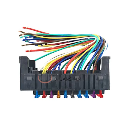 Kato HD820-2-3 Construction Machinery Parts: Fuse E-box, Fuse Assembly, Socket, and Power Cord Fuse