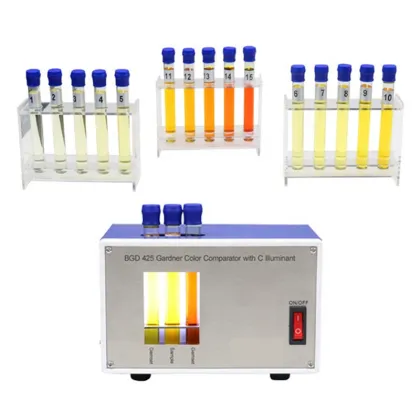 Gardner Color Comparator BGD 425 with C Illuminant - Iron Cobalt Color Comparison Tester ISO 4630