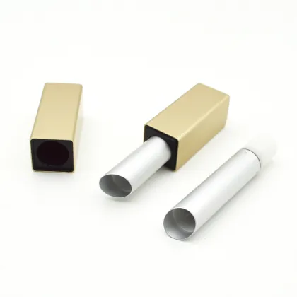 Custom Square Replaceable Magnet Lipstick Tubes with LOGO