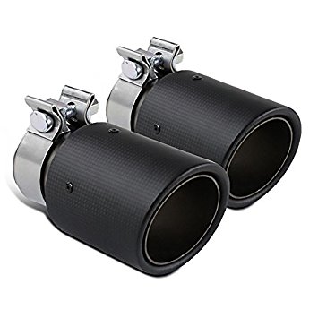 Carbon Fiber Exhaust Tip Dual