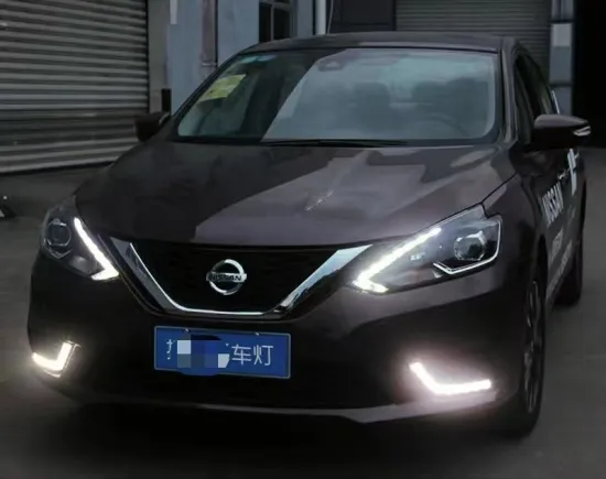 2016-2019 Nissan Sylphy Sentra LED Headlights - Angel Eyes Front Lights