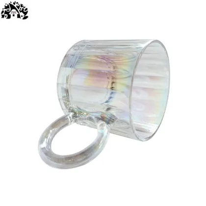 Glass Mug with Handle: A Luxurious Pyrex Glass Water Cup and Coffee Cup