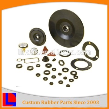 custom molded rubber to PA 6 bonded part