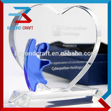 Popular Sublimation Crystal Glass Trophy Awards