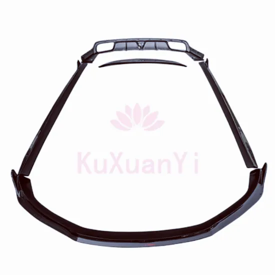 Carbon Fiber Body Kit for Maserati Quattroporte: Front Bumper, Edge Diverter, Diffuser, Rear Spoiler