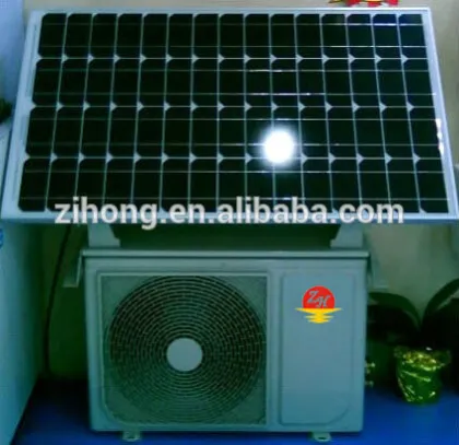 On grid solar power DC inverter air conditioner,Split wall mounted type Solar Air Conditioner with Panasonic Compressor
