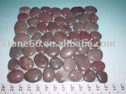 Natural Product !!! Red Cobble Natural Stone