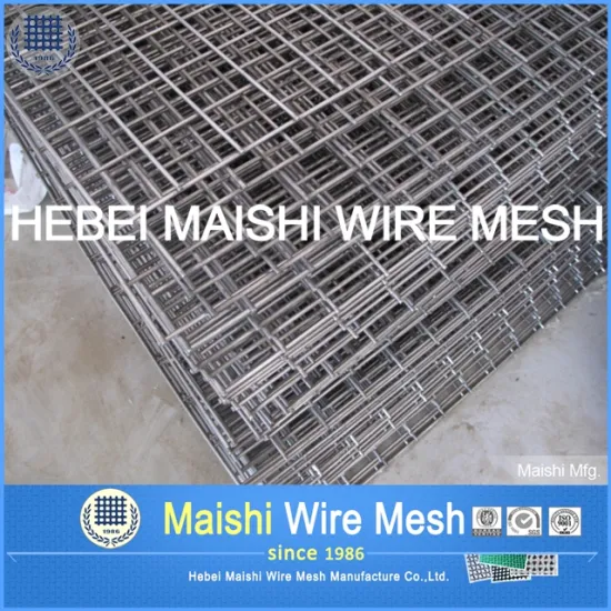 Welded Wire Mesh Fence Panels in 6 Gauge
