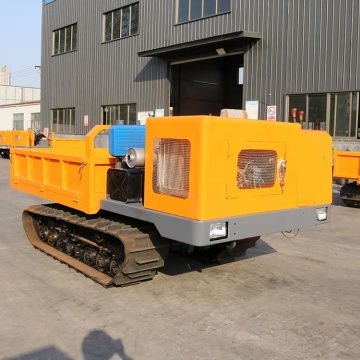 1T Rubber Track Carrier Crawler Transporter Dumper for Agricultural Use