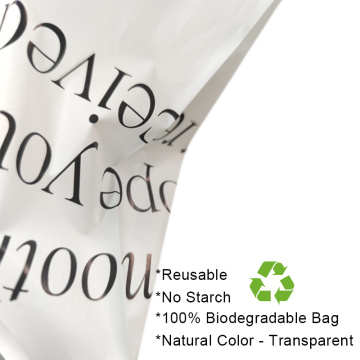 Biodegradable waterproof plastic shipping mailing bags