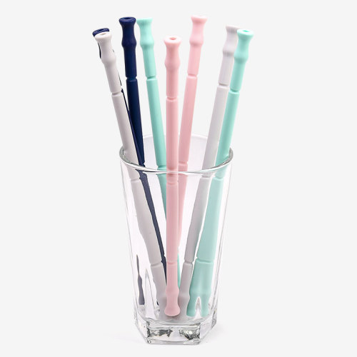 Travel Reusable Straw  Silicone Washable