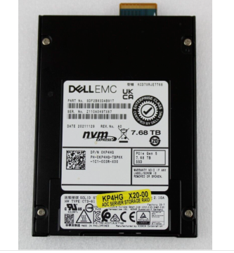 Dell EMC KP4HG KCD7XRJE7T68 7.68TB PCIe 5.0 SSD