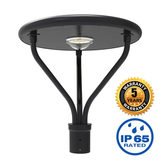 led post top light fixture 20W with solar
