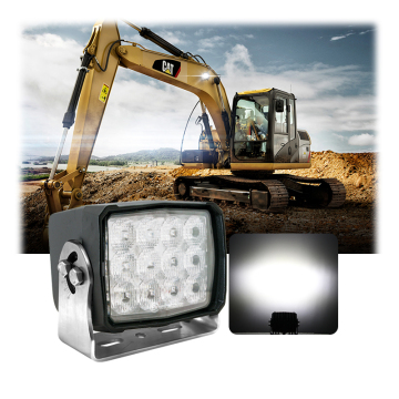 5 Inch Cube IP69K 60W LED Work Light - Anti-vibration & Anti-glare for Mining and Off-road (ECE R10)