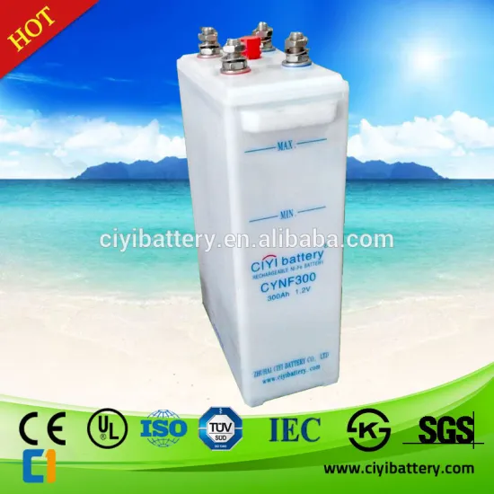 Super Performance Solar Battery 1.2V NiFe Battery 300AH Nickel Iron Battery