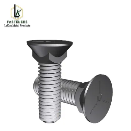 Flat-Head Square-Neck Plow Bolts