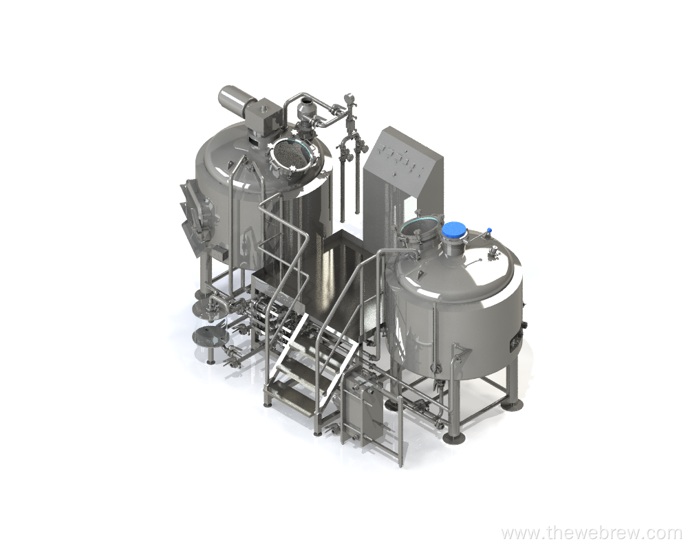 20BBL Stainless Steel 2 Vessels Brewhouse Electric