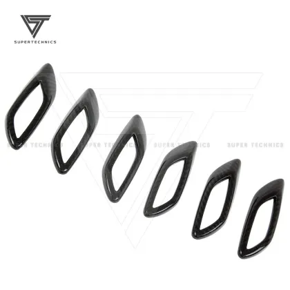 Carbon Fiber Side Air Intakes (6 Pcs) for Maserati Levante 2016-2017