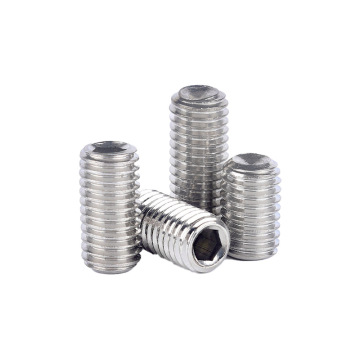 M5x20mm High Quantity A2-70 Cup Point Hex Socket Set Screws: DIN916 Standards
