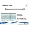 Flexible braided hose-knitted hose with stainless steel