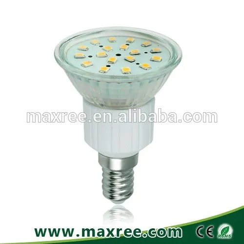 popular ! E27 E14 transparent glass 2835SMD led spotlight bulb 3W led ceiling downlight bulb