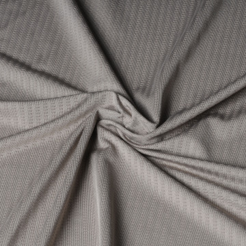 Tejido de malla de poliéster y spandex sólido para ropa deportiva
