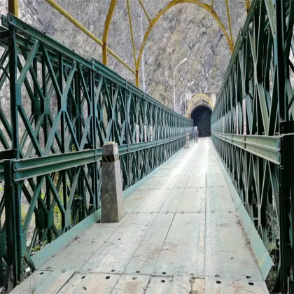Bailey Bridge Supplier: Portable Steel Bridge for Construction