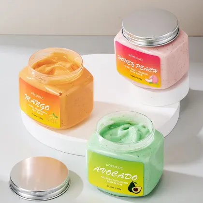 MIDUO OEM Exfoliating Moisturizing Foot Whitening Body Scrub Cream