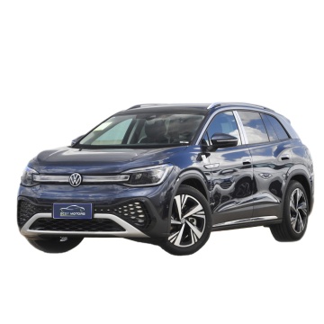 VW ID.6 Crozz Luxurious Electric SUV con interiores de cuero de largo alcance y de largo alcance