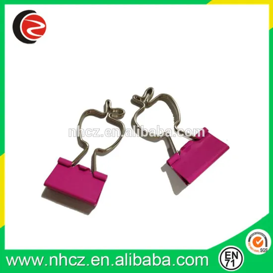 Apple Shaped Binder Clip