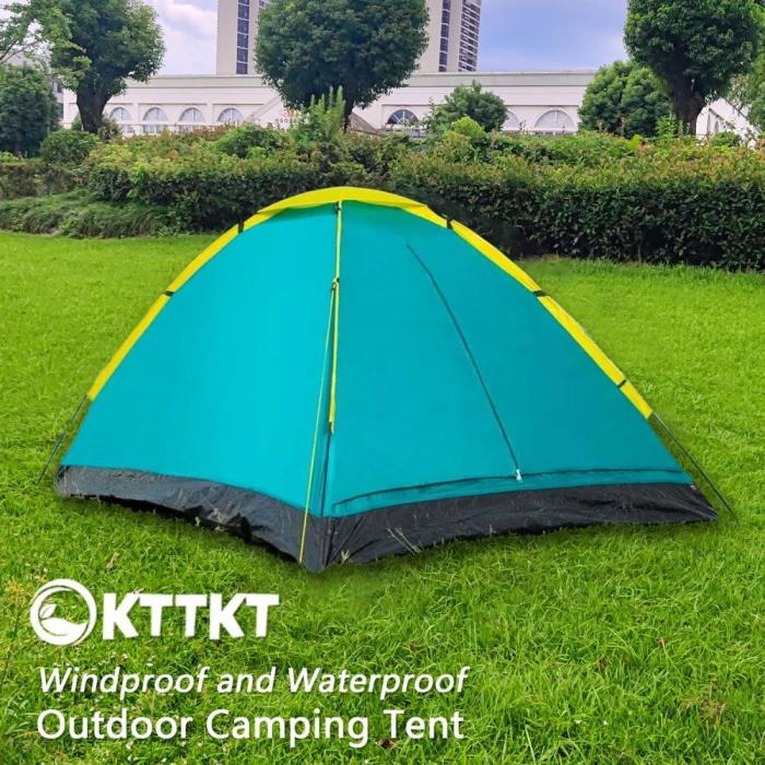 Tofurf-ka wuxuu ku soo celiyaa teendhada tabaha 3 qof - qalabka dibedda ee bannaanka ee ku saabsan socodka, xeebta, adventures qoyska