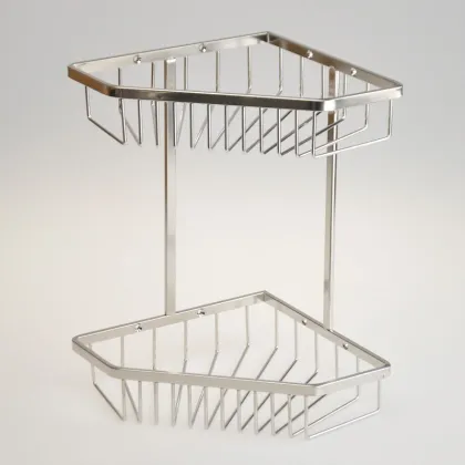 Brand New 2 Tier Wall Mounted Storage Rack For Bathroom