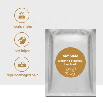 Wholesale Ginger Nutritious Hair Mask for Deep Repair of Damaged Hair