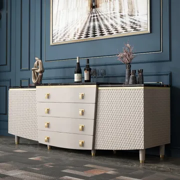 Modern Italian Luxury Storage Cabinets for Dining Rooms