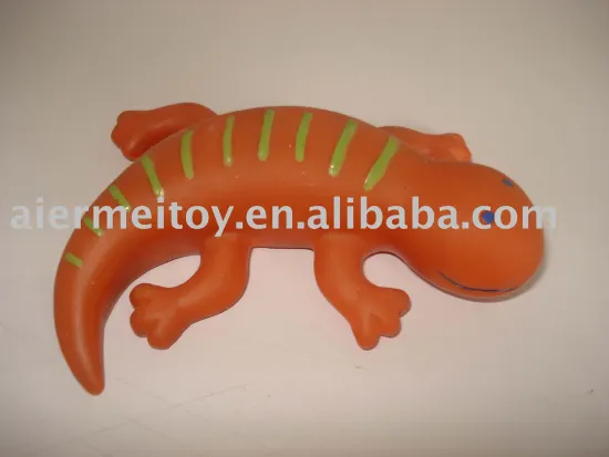 Promotional Custom Floating Bath Salamander Vinyl Rubber Toy OEM 6P PVC