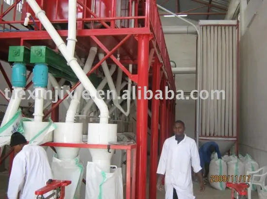 5-500T/D complete plant for wheat flour