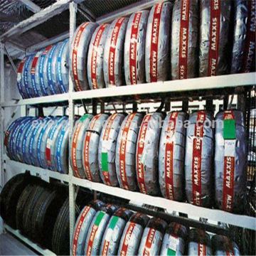 Customized Detachable Big Size Adjustable Tire Storage Rack For Logistics Center