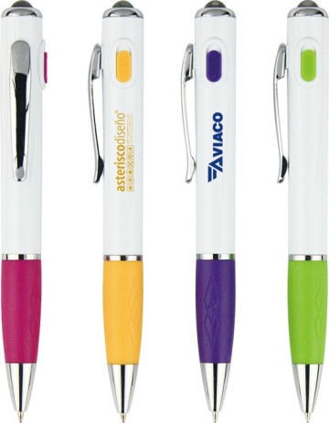 led light ballpoint pen refill plastic led ballpoint pen BP-8507B