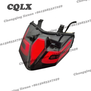 Shark Power Motorcycle Light - LED Stop Lamp Tail Light with Indicator for Honda Vario CLICK 150 2018