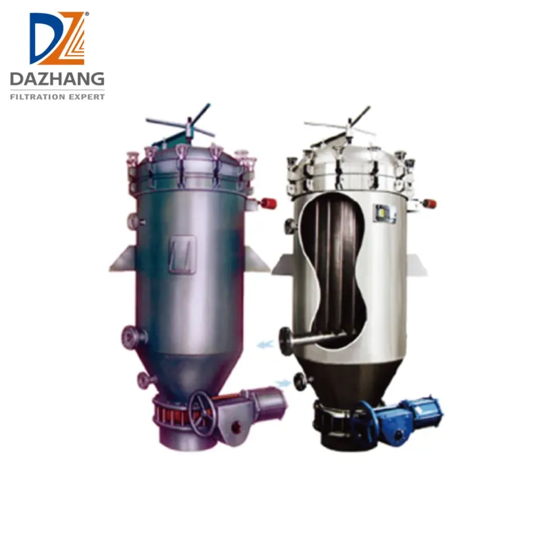Vertical Leaf Filter with Auto Cake Discharging System