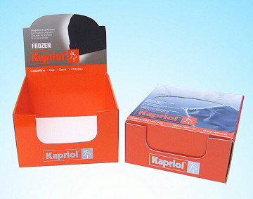 Corrugated Paper Display Box for Cards