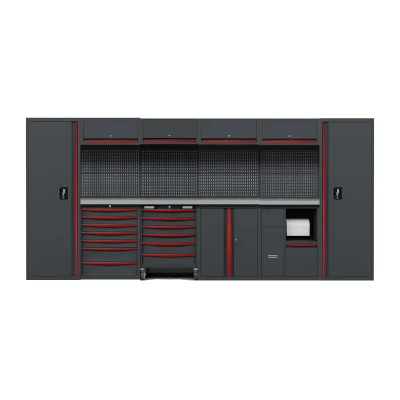 Free Combination Heavy Duty Garage Storage Workshop Tool Cabinet Workbench