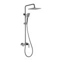 Modern Solid Brass Exposed Bath Shower Mixer